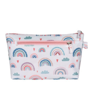 Rainbow skies luxe large cosmetic bag - Image 2