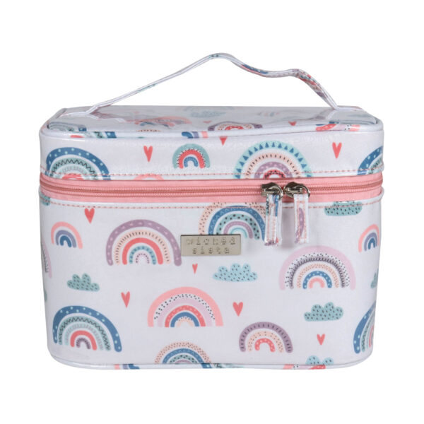 Rainbow skies small beauty case