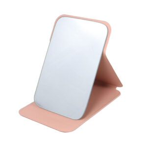 Blush mocha large travel mirror