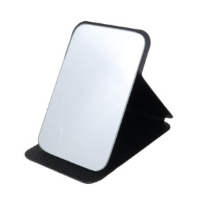 Black large travel mirror