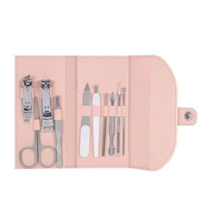 Blush pink manicure & beauty set