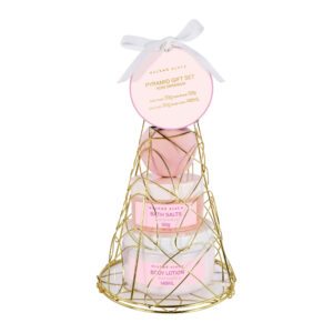 Rose geranium pyramid gift set