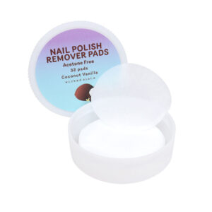 Coconut vanilla colour rush nail polish remover pads