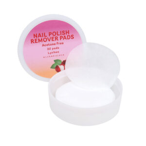 Lychee colour rush nail polish remover pads