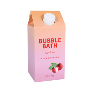 Lychee colour rush bubble bath