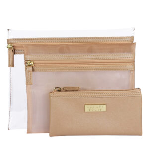 Jenna trio champagne purse