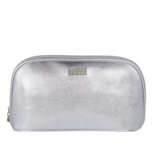 Premium silver luxe travel bag