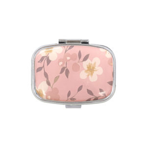 Little floral mini pill case
