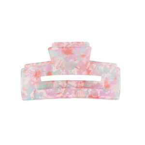Sassy pastel swirl claw clip