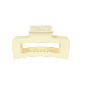 Sassy butter cream claw clip