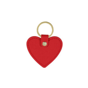 Red heart keyring