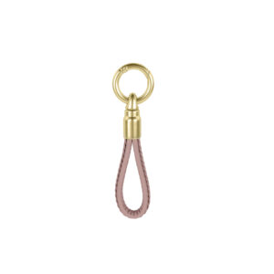 Chestnut weave loop keyring