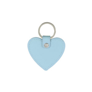 Blue heart keyring