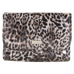 Classic leopard fold out bag with hook
