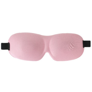 Blush pink contoured eye mask