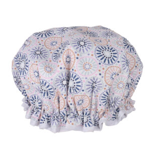 Delicate dials shower cap
