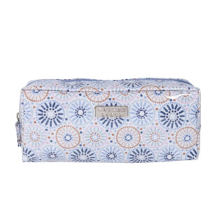 Delicate dials rectangular cosmetic bag