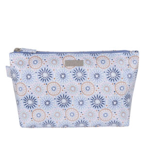 Delicate dials luxe large cosmetic bag
