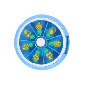 Pineapple mini fruit pill case