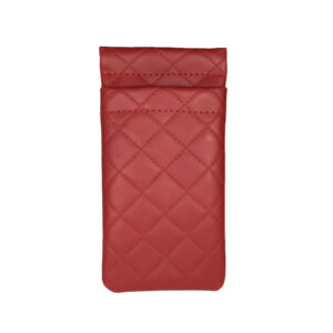 Burgundy double eyewear case