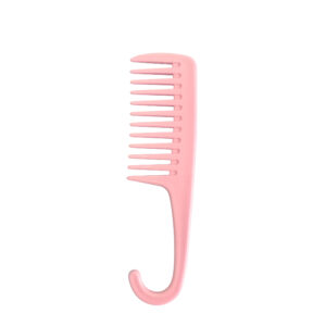 Pink hanging hair comb