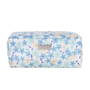 Lola blue rectangular cosmetic bag