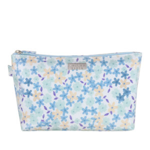 Lola blue luxe large cosmetic bag