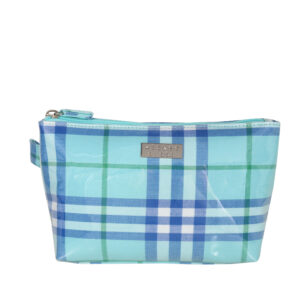 Urban check luxe medium cosmetic bag