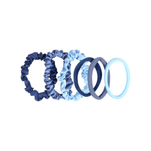 Blues deluxe hair ties set
