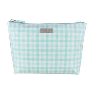 Mint gingham medium soft aline