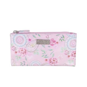 Pretty in paisley small flat purse