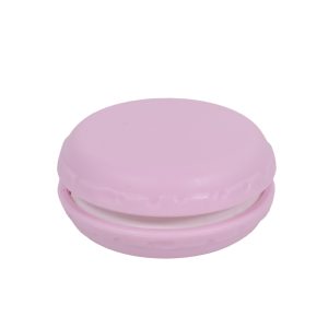 Purple macaron pill case