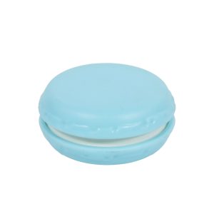 Blue macaron pill case