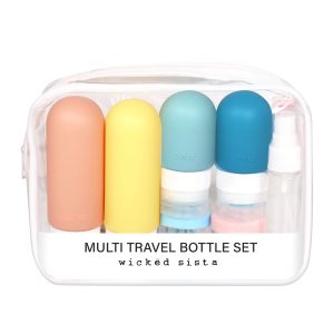 Multi travel bottle set