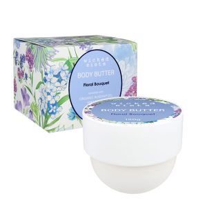 Floral bouquet body butter