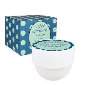 Amber musk body butter