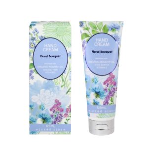 Floral bouquet hand cream