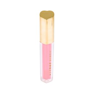 Blossom pink heart lip gloss